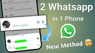 How to use dual whatsapp in android | Use Double whatsapp account in one phone | 1 phone 2 whatsapp