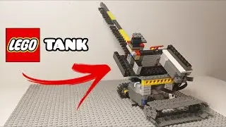 Lego TANK with Machine Gun