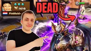 Pinkroid a drop DRAKAR le Guerrier Drakan DARK ! IL A DU POTENTIEL ! (Summoners war)
