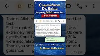 How to Pass Pearson Vue SCFHS License Test in 1st Attempt? #scfhs #saudijobs #pearsonvue #ytshorts