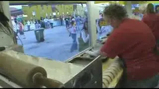 They line up for cinnamon rolls