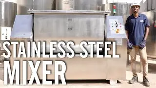 Stainless steel liquid mixer - Custom made to client specifications