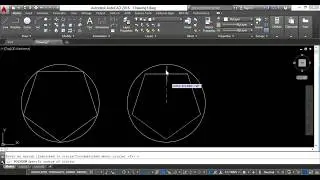 AUTOCAD TUTORIAL |RECTANGLE TOOL | POLYGON TOOL | Part #04