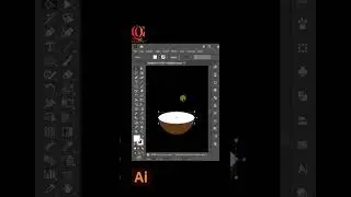 Flat Coconut in Just 1 Min in Adobe Illustrator | Quirky Graphic Academy