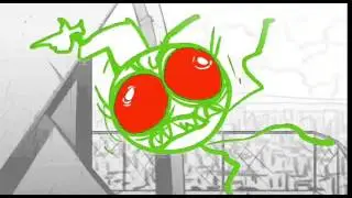 Dick Figures The Movie Clip - tower Tourettes