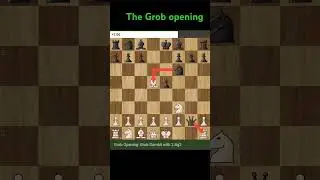 The grob opening #chesstutorial #chessopenings #chessviral