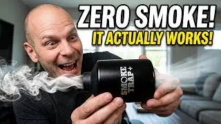 How To Smoke Indoors With ZERO Smell (Smoke Trap +)