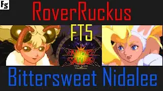 Vampire Savior - RoverRuckus [Q-Bee] vs Bittersweet Nidalee [Felicia] (Fightcade FT5)