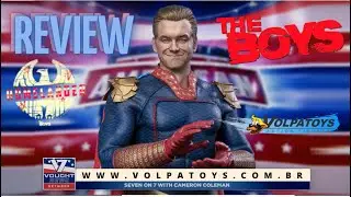 Review / unboxing Capit&atilde;o Patria - Homelander - Premier Toys 1/6 - Volpatoys BR