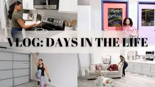 VLOG: CLEANING MOTIVATION | WORKOUT ROUTINE | LYNN'S 12TH BIRTHDAY PARTY