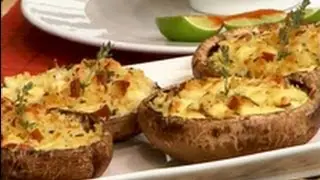 S.O.S Soluciones Pr&aacute;cticas - Consom&eacute; de hongos, Portobellos rellenos, Conserva de setas al ajillo