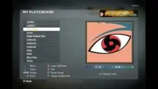 Black ops emblem: Itachi uchiha