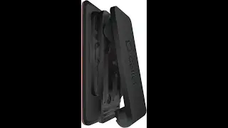 Cellet Heavy Duty 360&deg; Swivel Belt Clip Phone Holster - Universal Stick-On, Black