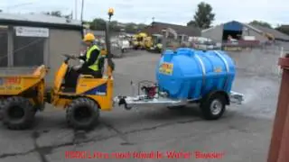 Take a look at our new water bowser in action!