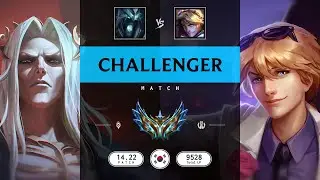 Challenger Match: Super Karthus vs Super Ezreal - KR server Patch 14.22