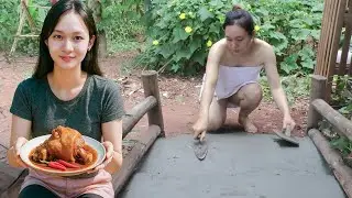Stewed Pork Leg THAI Recipe - Harvesting Pipe Papaya to Selling at Market! | Green Life