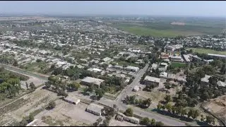 Съёмка Малека с высоты дроном
