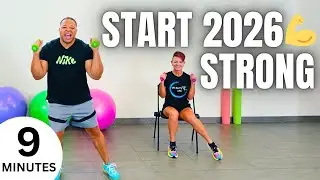 Start 2026 Strong 💪 | Full Body Strength Workout for a Fresh Start | For Seniors & Beginners