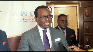 Le Dr Guy BANDU rencontre le directeur général de l'ANAPEX Mike Tambwe Lubemba.