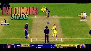 Vivo IPL 21 - Pat Cummins 30 Runs In One Over  | Csk Vs KKR |  Real Cricket 20 |  Faster GD  |