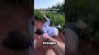 Police Officer FOOTRACE vs KIDS!