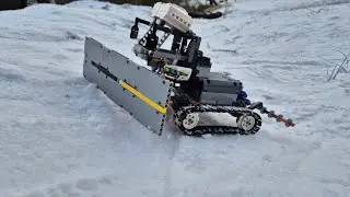 Lego technic snow groomer (moc)#lego#technic# #moc#snow#snowgroomer#viralvideo#video