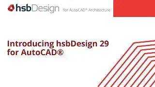 Timber Framing and Detailing Software for AutoCAD&reg; | hsbDesign 29 for AutoCAD&reg; | hsbcad