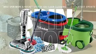 Best Bucket Spin Mop 2026;Top 5 Best Spin Mop on Amazon