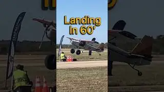Just Aircraft SuperSTOL - Landing in 60&rsquo; Feet #aviationgeek #aviationdaily #aviationlovers