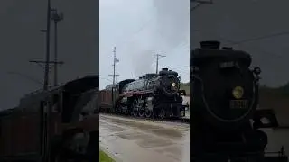 Canadian Pacific #2816 street running in Clinton, IA