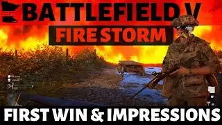 Battlefield V Firestorm: First Win, Impressions, Game Play, Info, Review