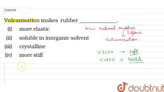 Vulacanization kaes rubber�..