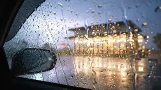 Endless Heavy Rain Washing the Car | Fall Asleep Fast, Calm Your Mind, Sounds for Better Sleep