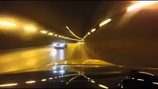 BMW M4 tunnel