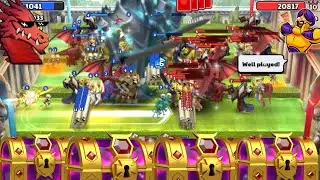  &ldquo;Dragon Army DESTROYED by Skeletons?!☠️ |Castle Crush Epic Fight⚔️&rdquo;  100+Troops  Heavy RushGameplay