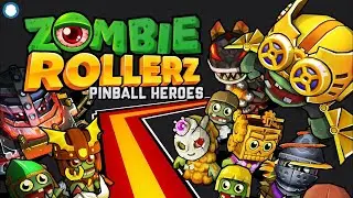 Zombie Rollerz: Pinball Heroes: Apple Arcade Gameplay - On Iphone 12