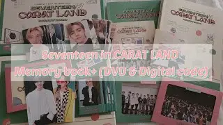 [CARAT VLOG] Unboxing Seventeen in CARAT LAND 2022 Memory boook+ DVD & Digital Code | Ji Ann's Diary