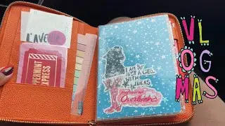 journal chat ✎☆♡ notebook cover unboxing and current pens ❅ vlogmas day 19