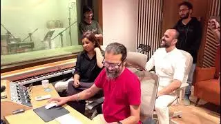 Shreya Ghoshal praises Samarpit Golani&rsquo;s new composition, recorded at her Sanctuary studio..✨❤️