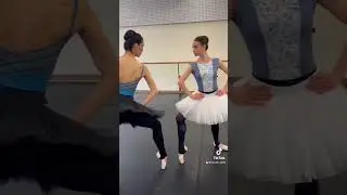 BALLERINA BATTLE!Who won?✨ #balletvideo #ballet #dancer #ballerina #balletdancer #balletchallenge