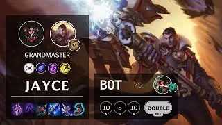 Jayce Bot vs Miss Fortune - KR Grandmaster Patch 10.9