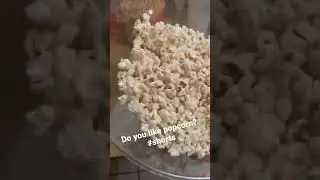 Eating popcorn ASMR