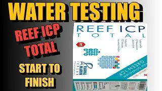 Reef ICP Total Test start to finish Fauna Marin