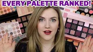 RANKING ALL THE PALETTES I TRIED IN 2021