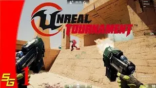 Unreal Tournament 4 | Pre-Alpha Gameplay | Deathmatch in DM-Sand