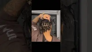 MY VERY FIRST RETWIST! |STARTER LOCS MONTH 1🪴&hellip; #shorts #locjourney  #naturalhair #hairstyle #viral