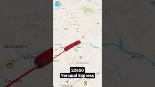 Yercaud Express Route (22650) | Erode (ED) to Chennai Central (MAS)