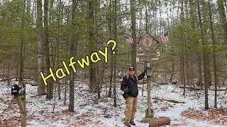 Camp Michaux Loop to Appalachian Trail Halfway Marker and Toms Run Shelter