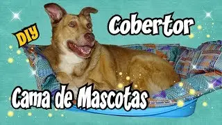Cobertor para cama de Mascotas Manualidades DIY Costura Tutorial