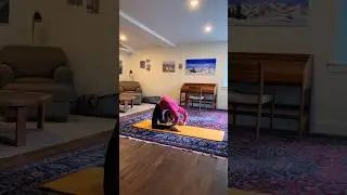 flexibility check! comment the 💕emoji if you can do a chest stand.